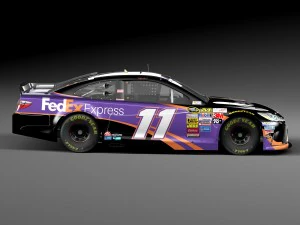 Nascar Toyota Camry Fedex Denny Hamlin 2015 3D Model