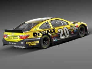 Nascar Toyota Camry Dewalt Matt Kenseth 2015 3D Model