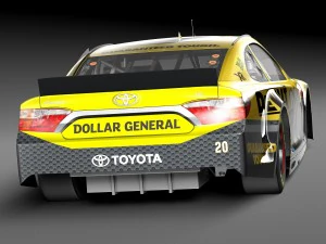 Nascar Toyota Camry Dewalt Matt Kenseth 2015 3D Model