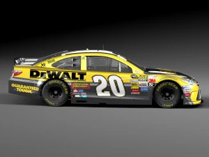 Nascar Toyota Camry Dewalt Matt Kenseth 2015 3D Model