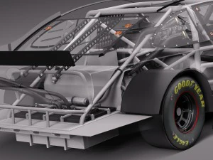 Nascar Toyota Camry Dewalt Matt Kenseth 2015 3D Model