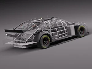 Nascar Toyota Camry Dewalt Matt Kenseth 2015 3D Model