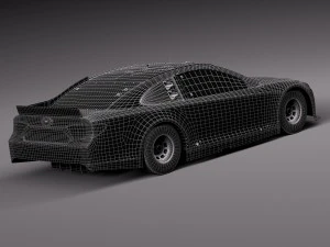 Nascar Toyota Camry Dewalt Matt Kenseth 2015 3D Model
