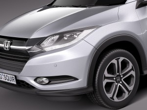 Honda HR-V EU 2016 3D Model
