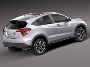 Honda HR-V EU 2016 3D Model