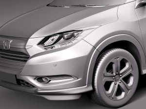Honda HR-V EU 2016 3D Model