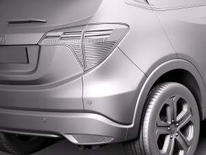 Honda HR-V EU 2016 3D Model