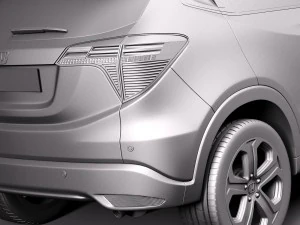 Honda HR-V EU 2016 3D Model