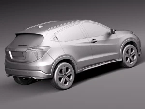 Honda HR-V EU 2016 3D Model