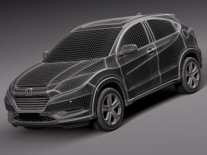 Honda HR-V EU 2016 3D Model