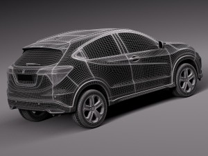 Honda HR-V EU 2016 3D Model