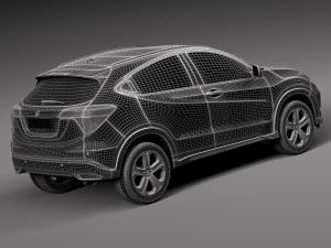 Honda HR-V EU 2016 3D Model