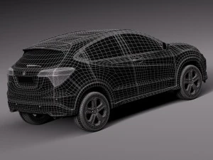Honda HR-V EU 2016 3D Model