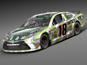 Nascar Toyota Camry Interstate Kyle Bush 2015 3D Модель