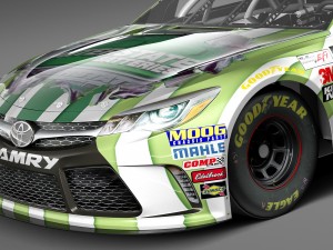 Nascar Toyota Camry Interstate Kyle Bush 2015 3D Model