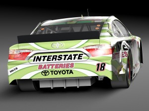 Nascar Toyota Camry Interstate Kyle Bush 2015 3D Model