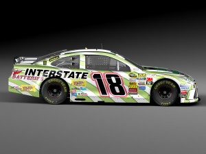 Nascar Toyota Camry Interstate Kyle Bush 2015 3D Model