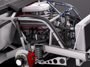 Nascar Toyota Camry Interstate Kyle Bush 2015 3D Model