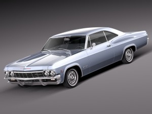 Chevrolet Impala 1965 3D 모델
