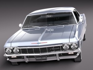 Chevrolet Impala 1965 3D Модель