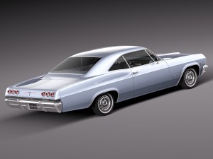 Chevrolet Impala 1965 3D Модель