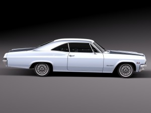Chevrolet Impala 1965 3D Модель