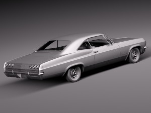 Chevrolet Impala 1965 3D Модель