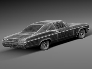 Chevrolet Impala 1965 3D Модель