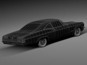 Chevrolet Impala 1965 3D Модель