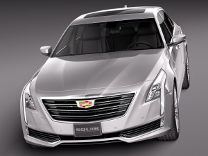 Cadillac CT6 2016 3D Модель