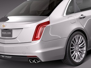Cadillac CT6 2016 3D Модель
