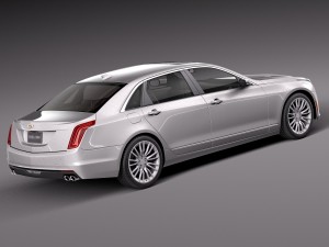 Cadillac CT6 2016 3D Модель