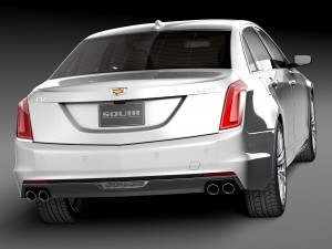 Cadillac CT6 2016 3D Модель