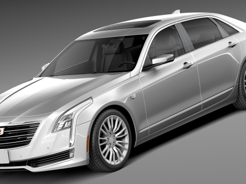 Cadillac CT6 2016 Modèle 3D