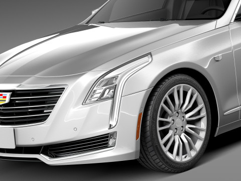 Cadillac CT6 2016 3D Model