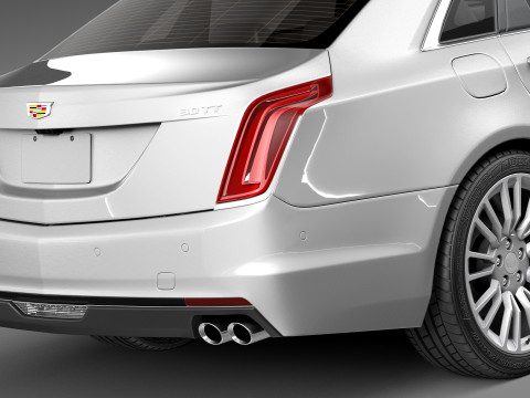 Cadillac CT6 2016 3D Model