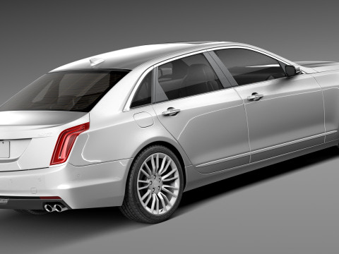 Cadillac CT6 2016 3D Model