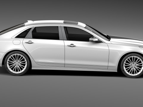 Cadillac CT6 2016 3D Model