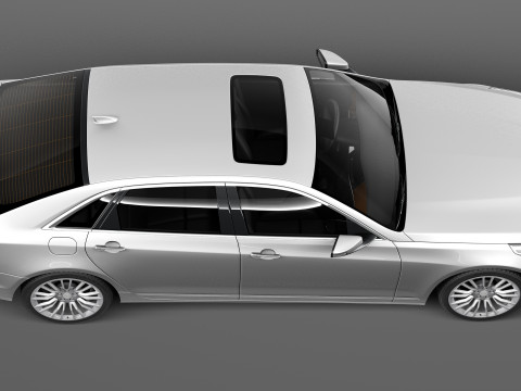 Cadillac CT6 2016 3D Model