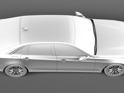 Cadillac CT6 2016 3D Model