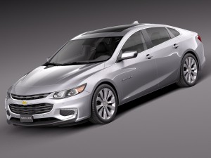 Chevrolet Malibu 2016 3D मॉडल