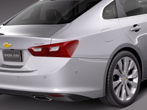 Chevrolet Malibu 2016 3D Model