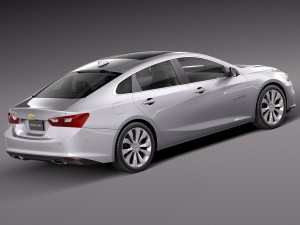 Chevrolet Malibu 2016 3D Model