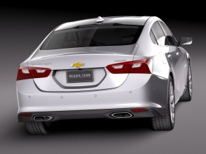 Chevrolet Malibu 2016 3D Model