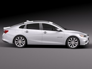 Chevrolet Malibu 2016 3D Model