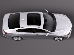 Chevrolet Malibu 2016 3D Model