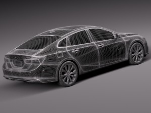 Chevrolet Malibu 2016 3D Model