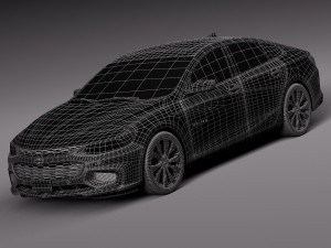Chevrolet Malibu 2016 3D Model