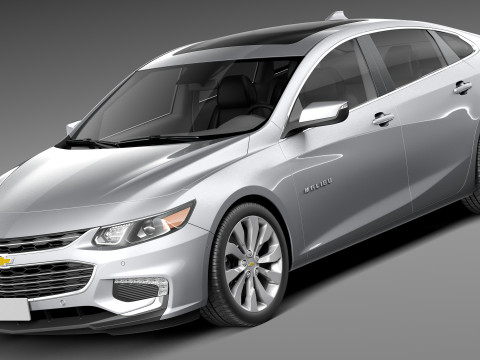 Chevrolet Malibu 2016 Modello 3D