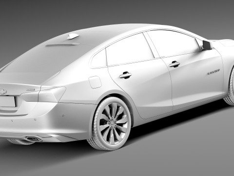 Chevrolet Malibu 2016 3D मॉडल